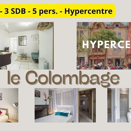 Le Colombage-3 Chambres- Hypercentre Troyes Bagian luar foto